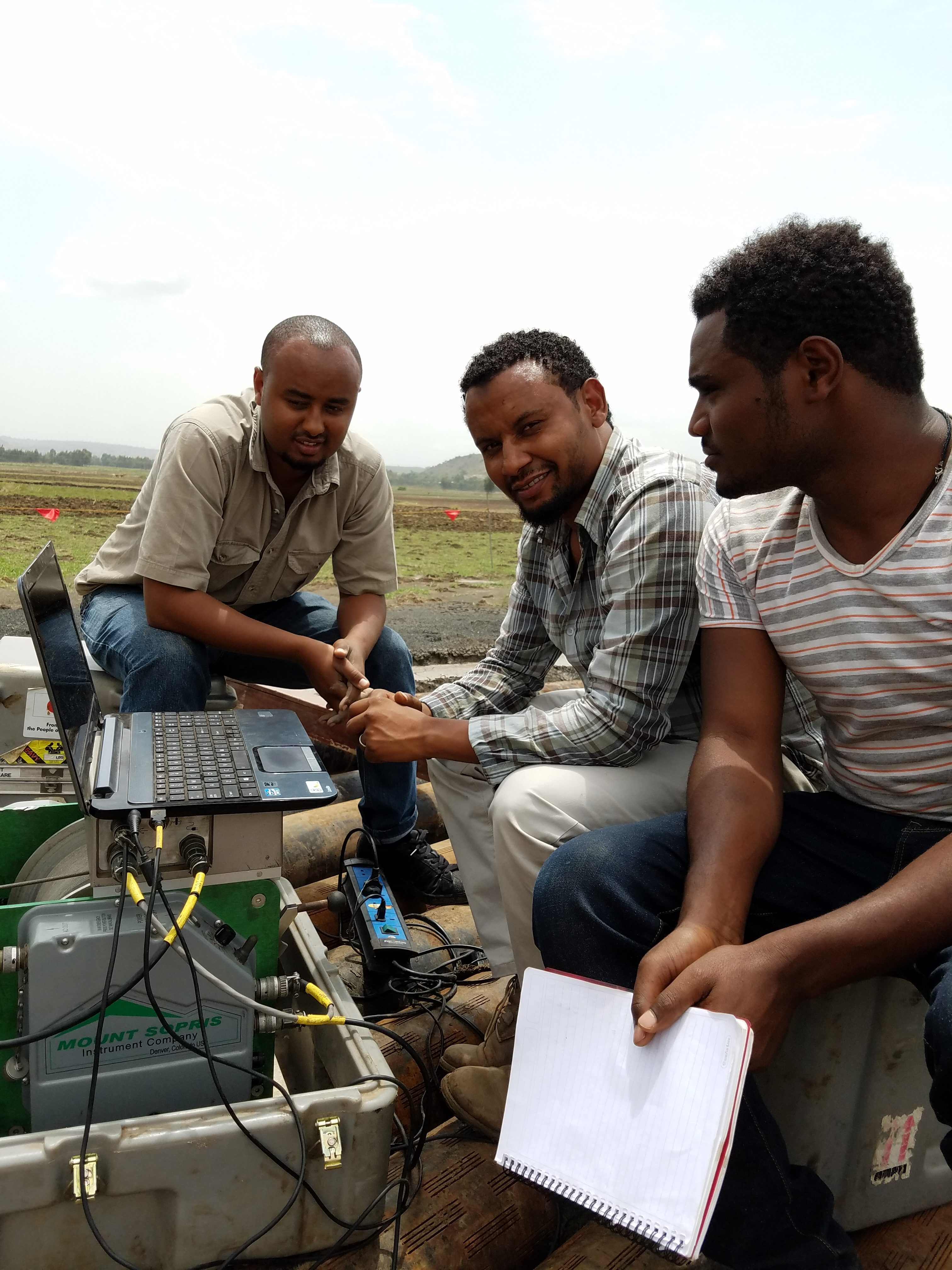 water well drilling and borehole logging in Ethiopia