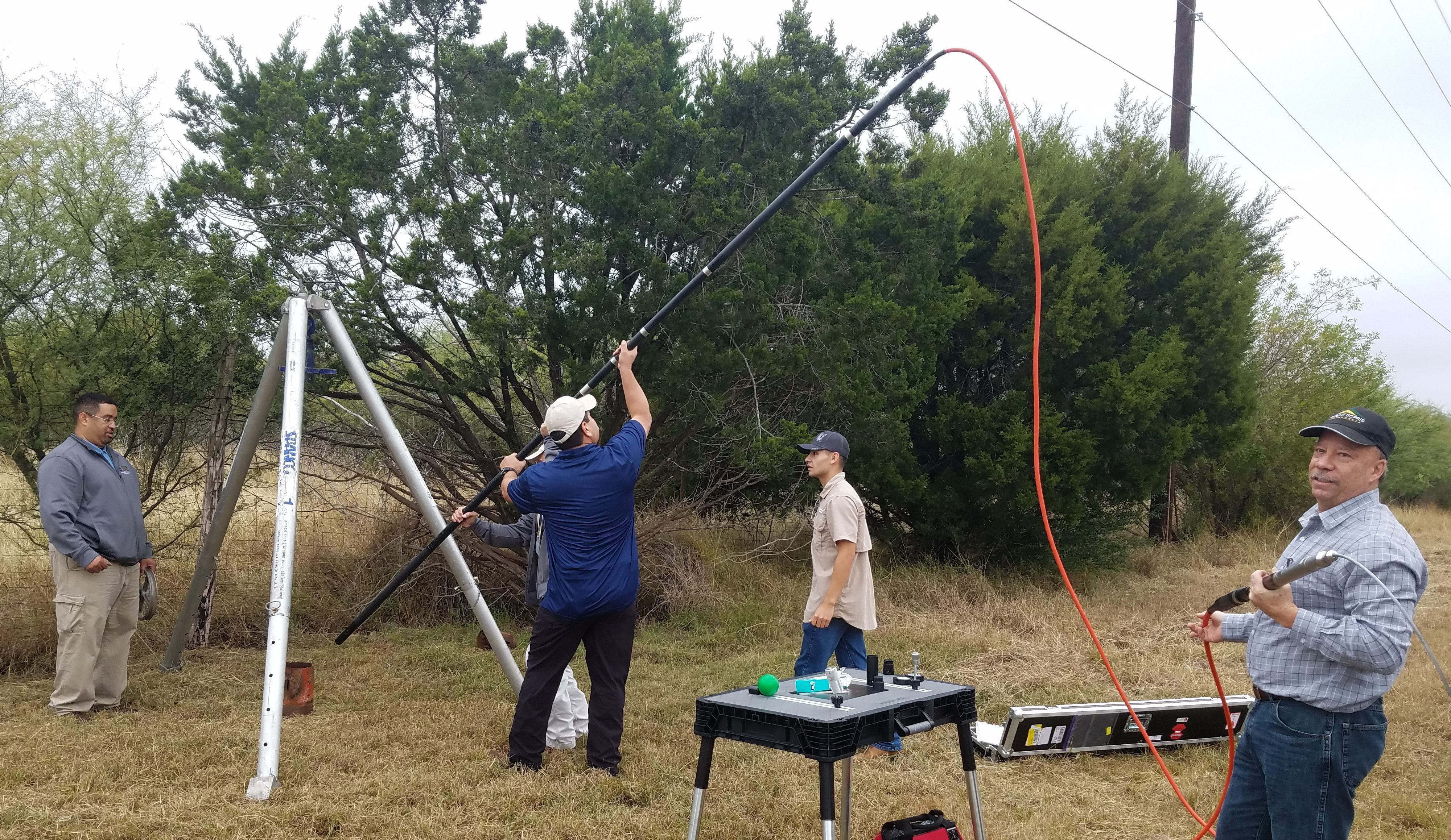 Edwards Aquifer Authority Logging Groundwater Training