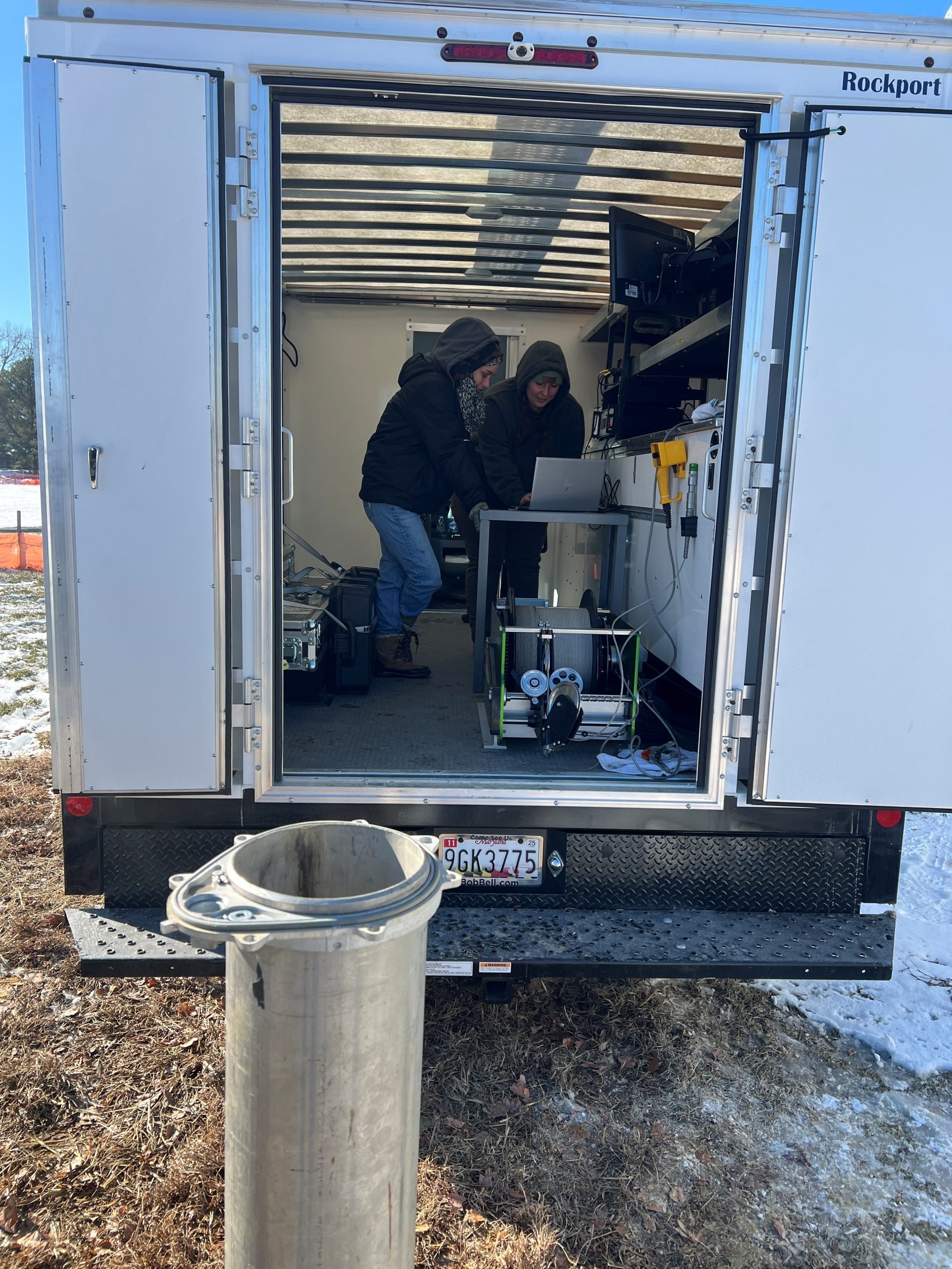Onsite logging training with the A.C. Schultes team