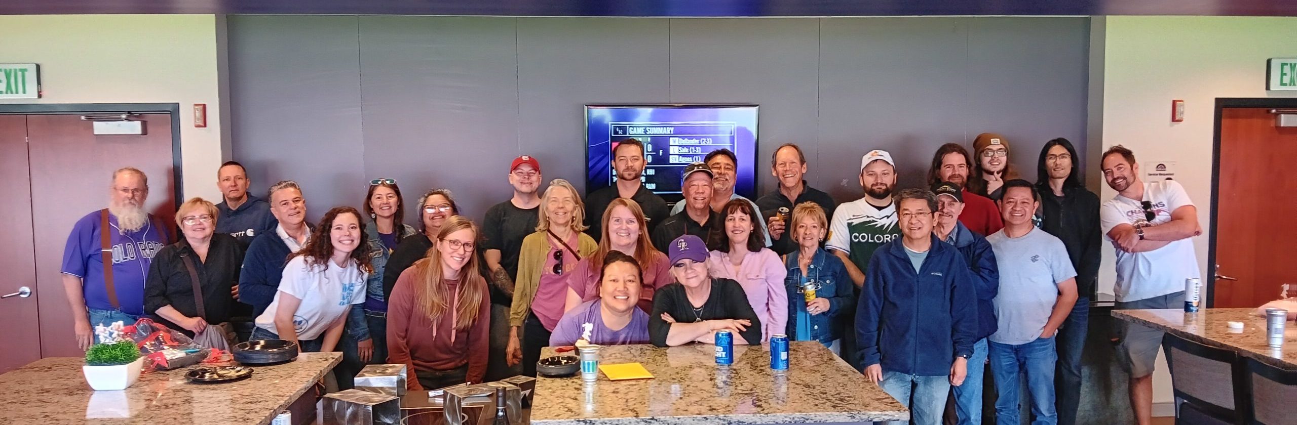 Retirement Party at The Colorado Rockies Game!