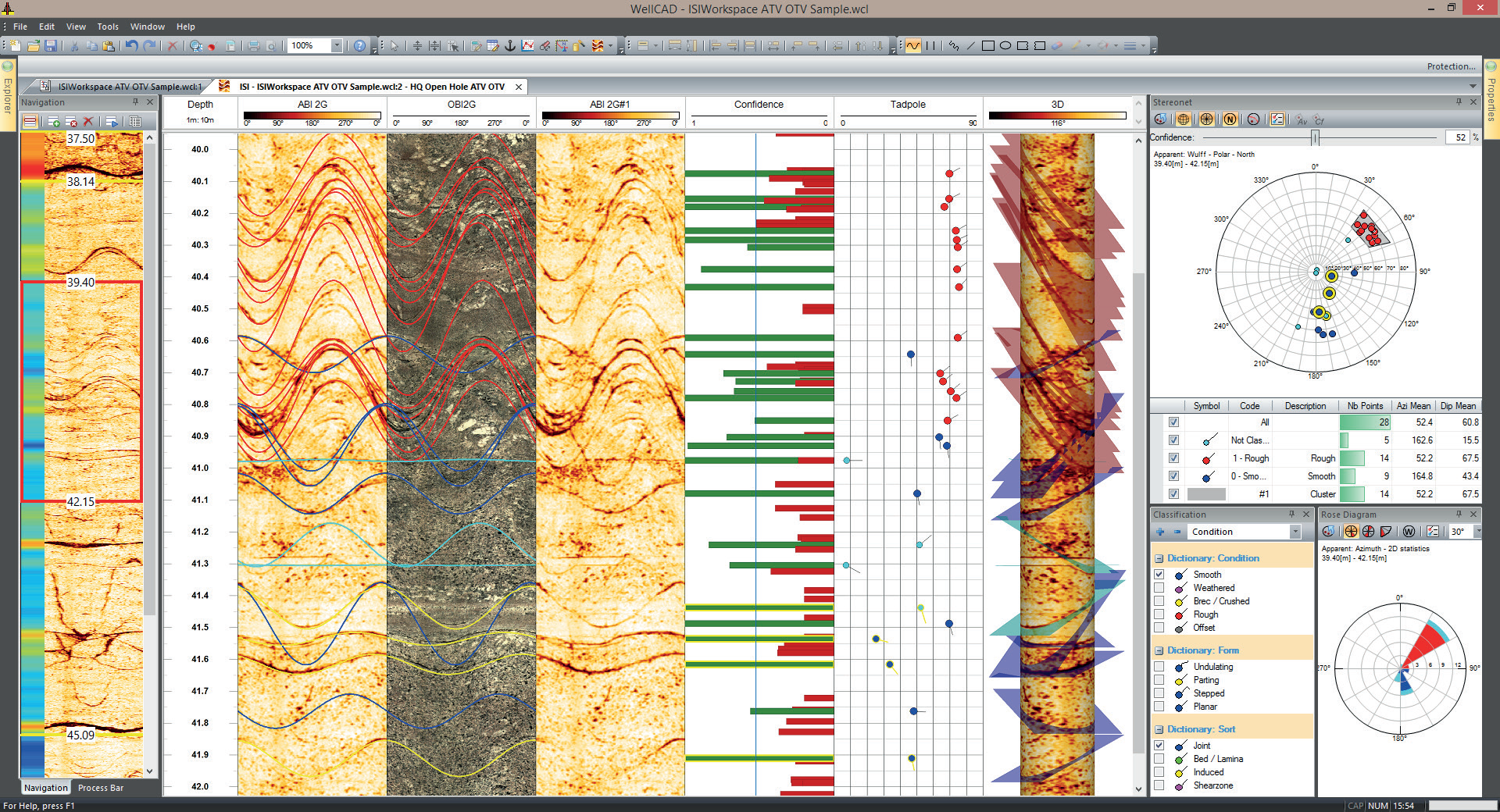 WellCAD Upgrade Version 5.1 to Version 5.7
