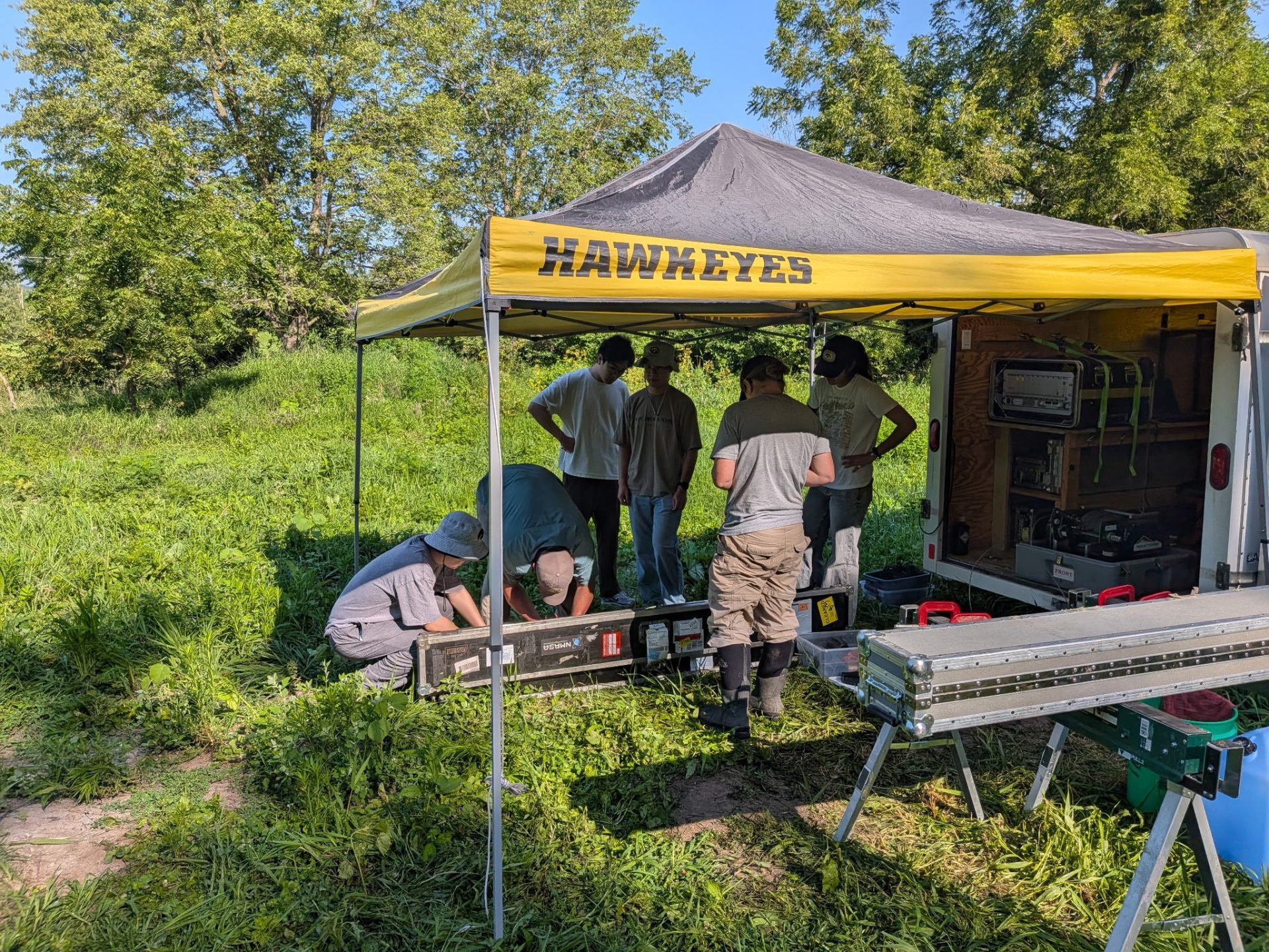 QL40-BMR Training with University of Iowa and IGS at Kent Park